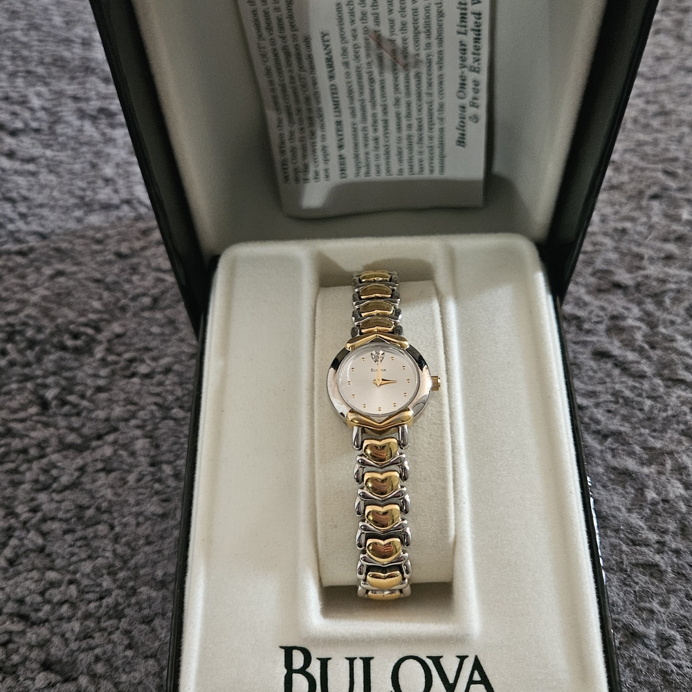 Bulova Women's Gold and Silver Watch - Picture 2 of 2